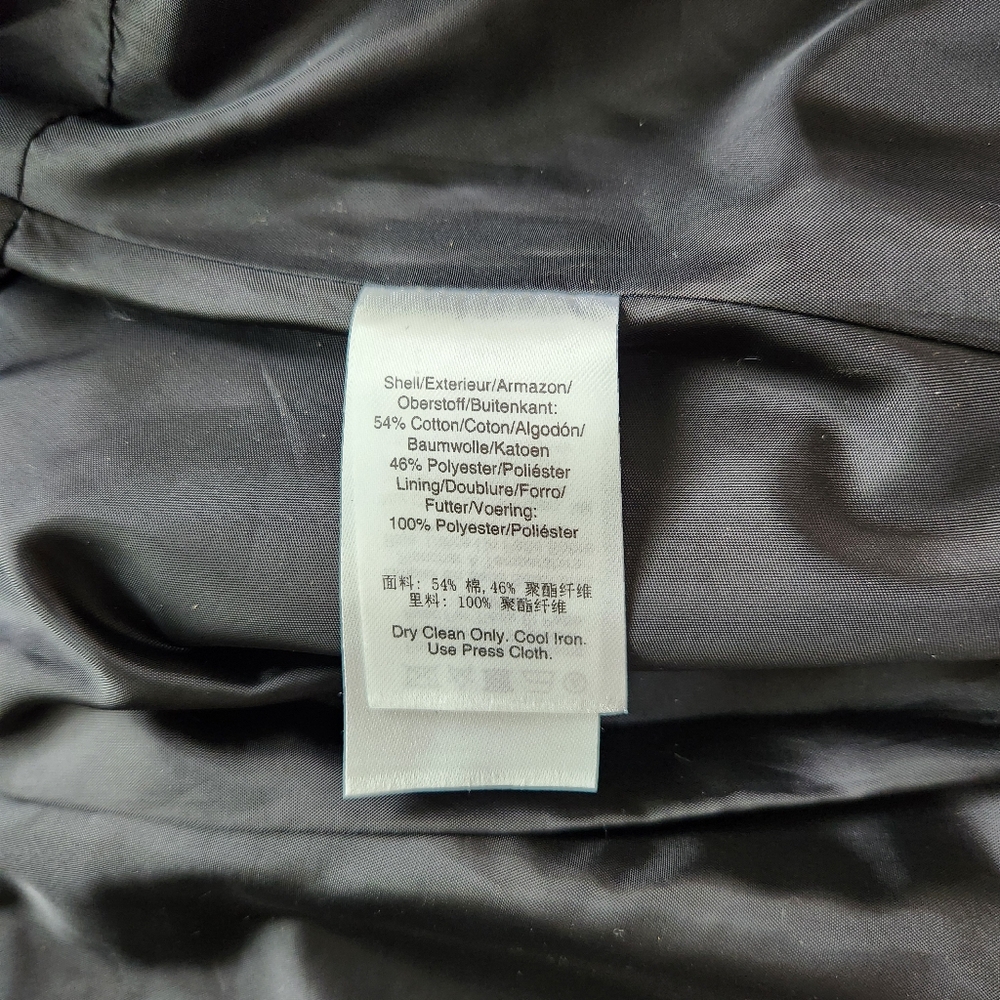 Gorgeous DNKY Blazer Jacket Dressy Zippers Size 2 Beautiful Stylish - Picture 10 of 12